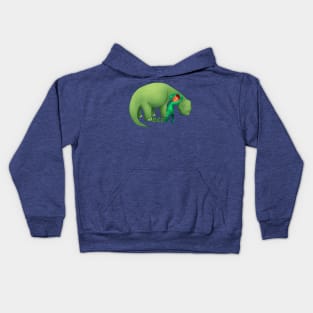 Hug A Friend! - Bronto With eco Edition Kids Hoodie